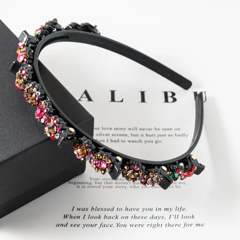 Новый жемчужный Плетеный обруч для волос резиновый фиксированная челка заколка