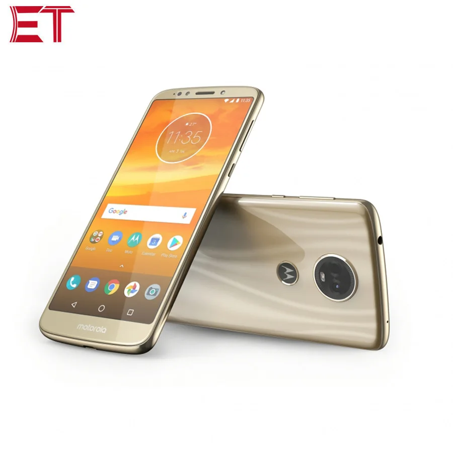 Мобильный телефон Motorola Moto E5 Plus XT1924 с глобальной версией, 3 ГБ ОЗУ, 32 Гб ПЗУ, смартфон Snapdragon425 6,0 дюйма, 1440X720 P, 5000 мАч, Android