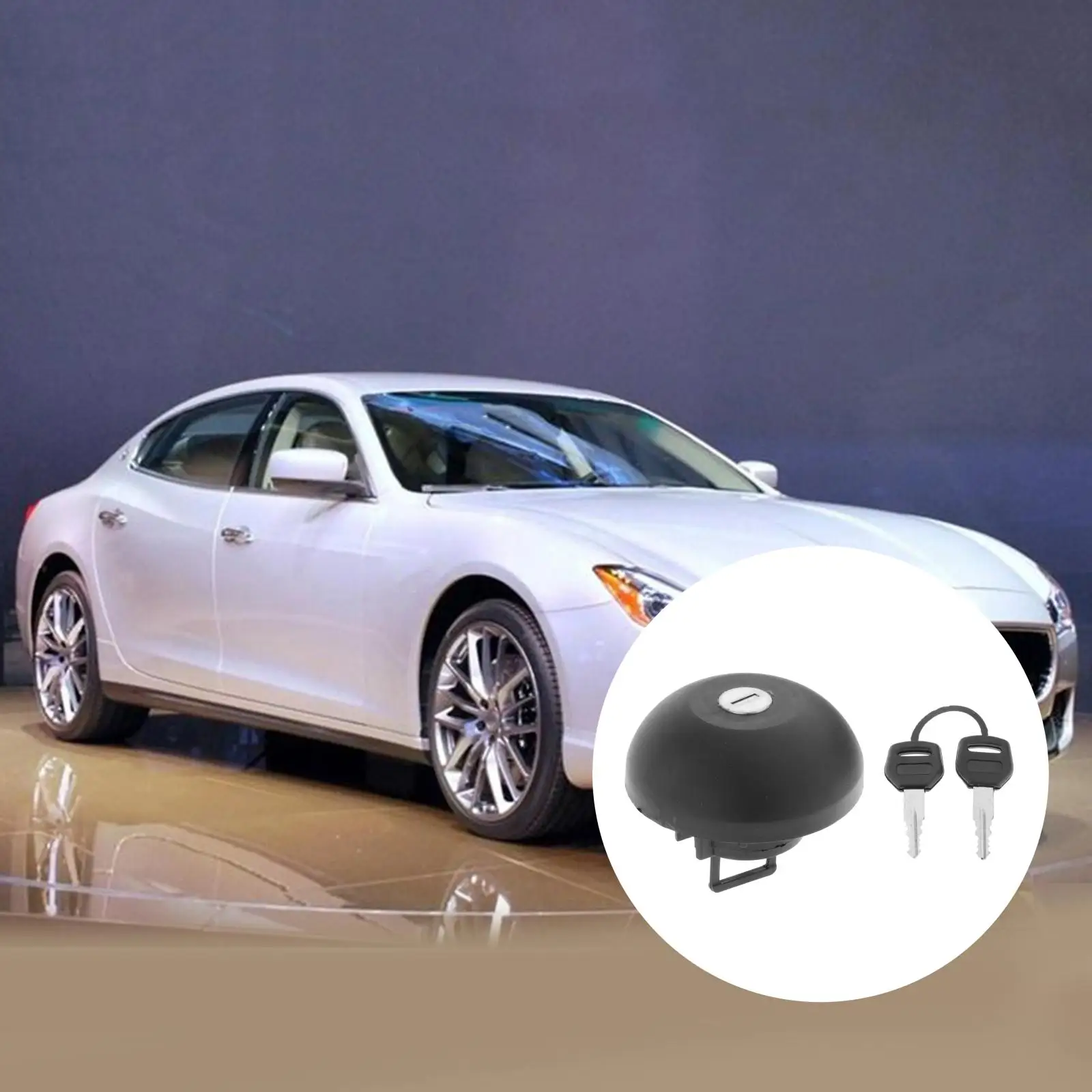 

Car Fuel Tank Locking Cover Lid and 2 Keys, Fit for for I 7701471585 Replacement Parts Accessories