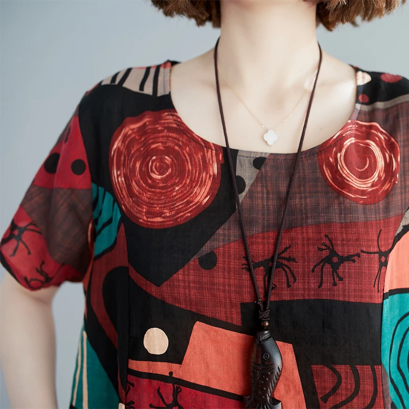 Летнее Новое эксклюзивное женское хлопковое и льняное дышащее удобное платье в