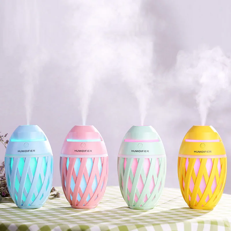 

2021 Rugby-Shaped Humidifier Creative Mini Colorful Night Light Sprayer USB Portable Air Purifier Car Essential Oil Humidifier