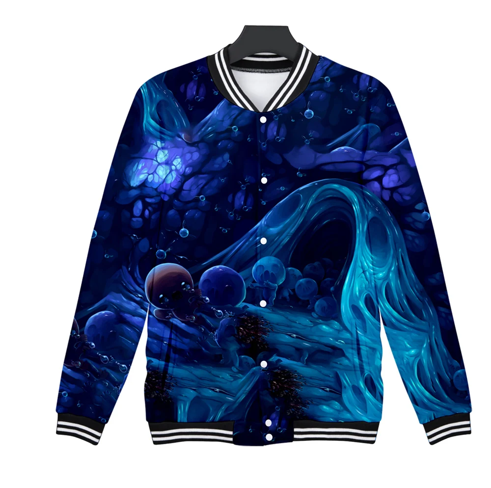 

The Binding of Isaac 3D Printed Baseball Jackets Women/Men Fashion Long Sleeve Jacket Hot Sale Casual Streetwear Clothes