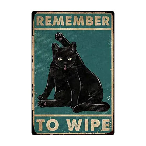 

Cat Cookie Tin Signs We Knead Them You Need Them Poster Vintage Bar Cafe Kitchen Home Dining Room Wall Decoration