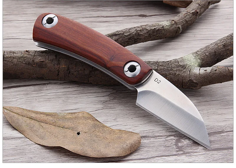 

LOVOCOO small razor D2 folding knife home travel knife with pocket folding fruit knife kitchen supplies camping tools EDC