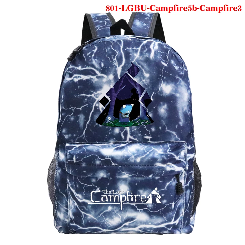 

Sac A Dos The Last Campfire Schoolbag Backpack Women Men Travel Bag Zipper Bookbag Backbags for Girls Boys Laptop Rugzak Mochila