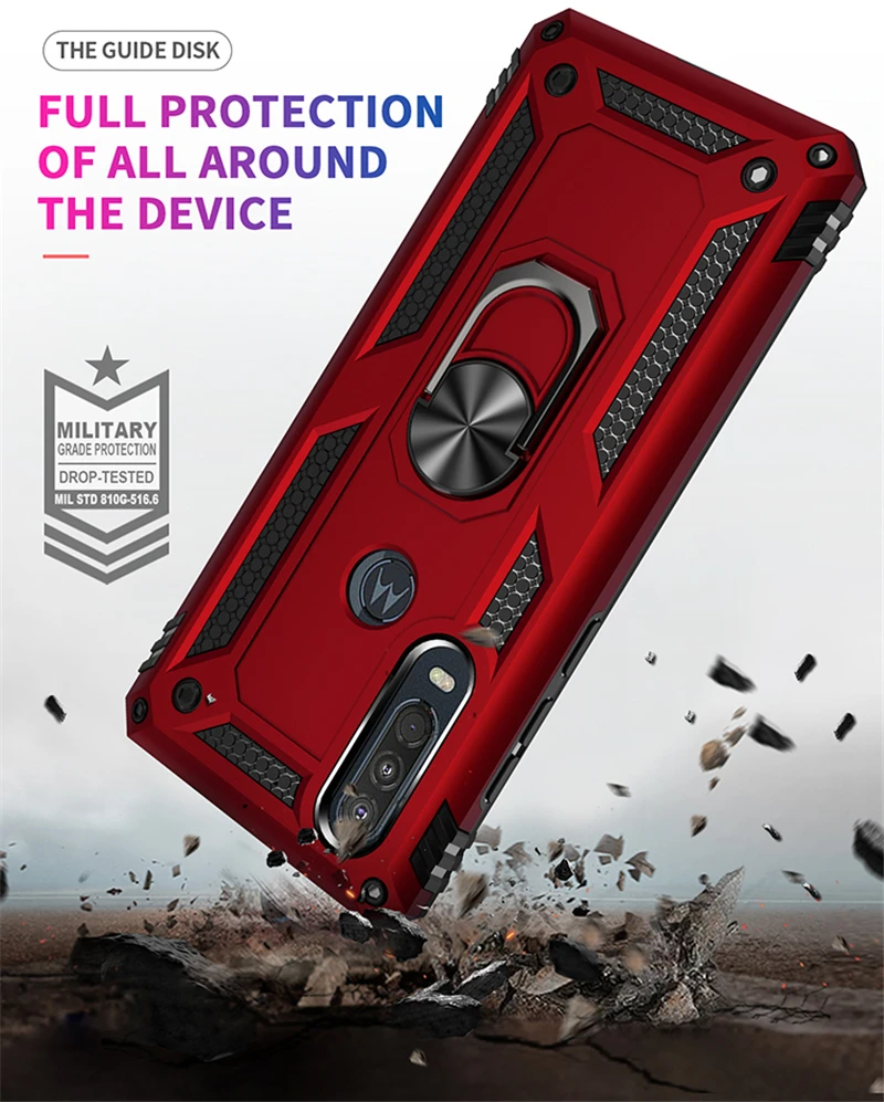 Защитный чехол для Motorola Moto G7 Plus E5 E6 Play One Vision P40 Power Zoom | Мобильные телефоны и