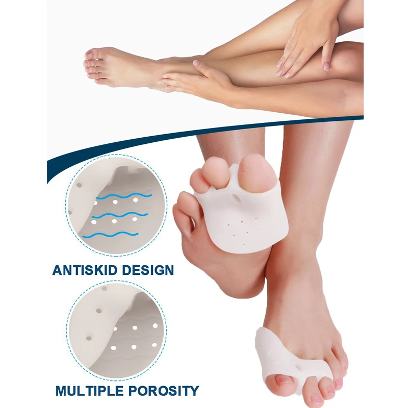 1 пара BYEPAIN Bunion гелевый корректор носка сепараторы рельеф кремния шина для Hallux