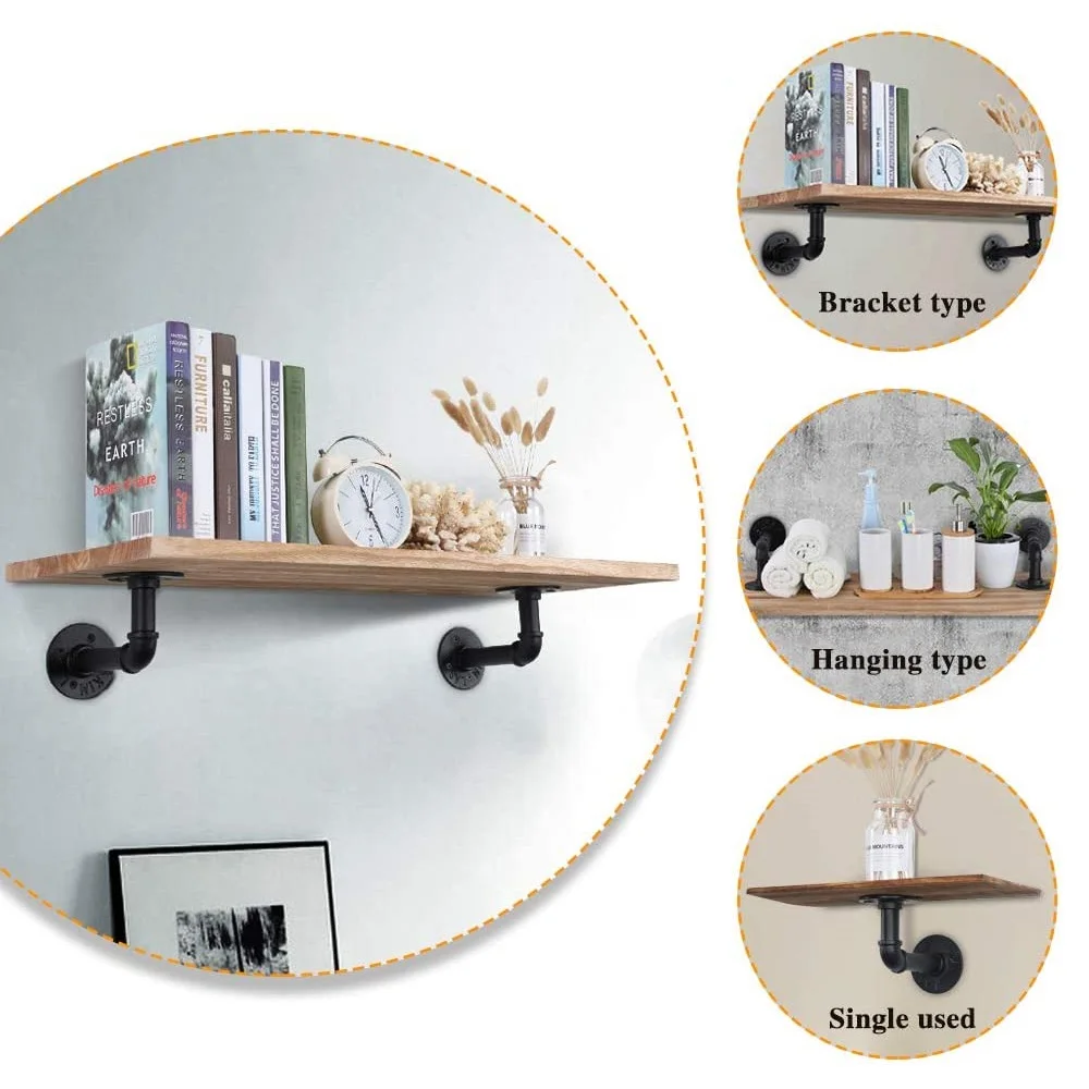 2 шт. промышленный сделай сам л труба для супермаркетов открытого типа дерево