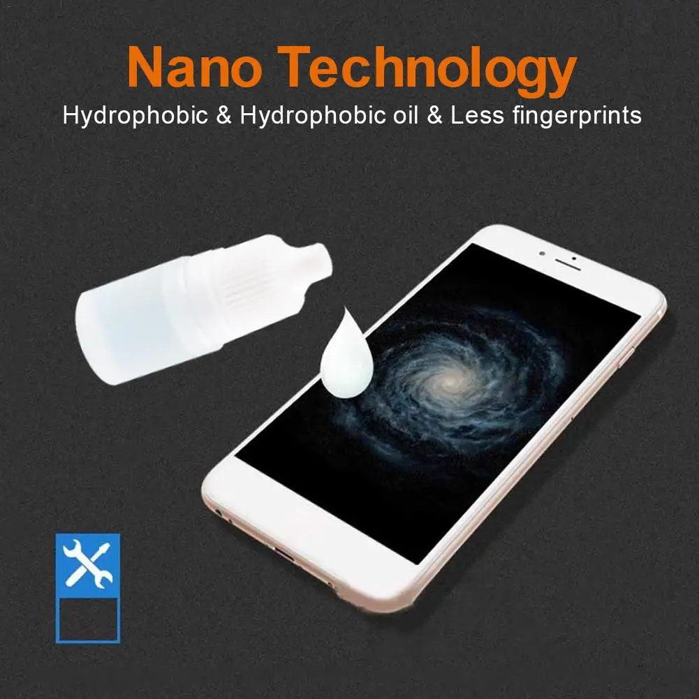Нано защита для жидкокристаллического экрана смартфонов Анти Царапины жидкость