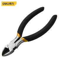 deli 5 inches diagonal wire cutter pliers electricity cable cutting tool electrican work diagonal pliers electrical repair tool
