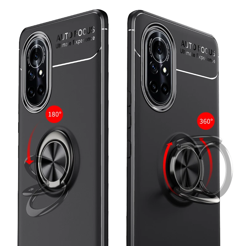 Case For Huawei Nova 8 Case Magnetic Suction Stand Silicon Back Cover For Huawei Nova 9 8 8i 7 Pro Case For Huawei Nova 9 8 7 SE