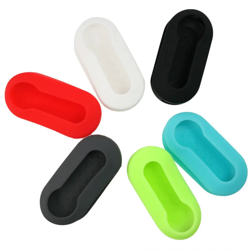 

For FIAT 500 500L ABARTH Panda Punto Bravo 3 button Flip Silicone Key Fob Case Cover