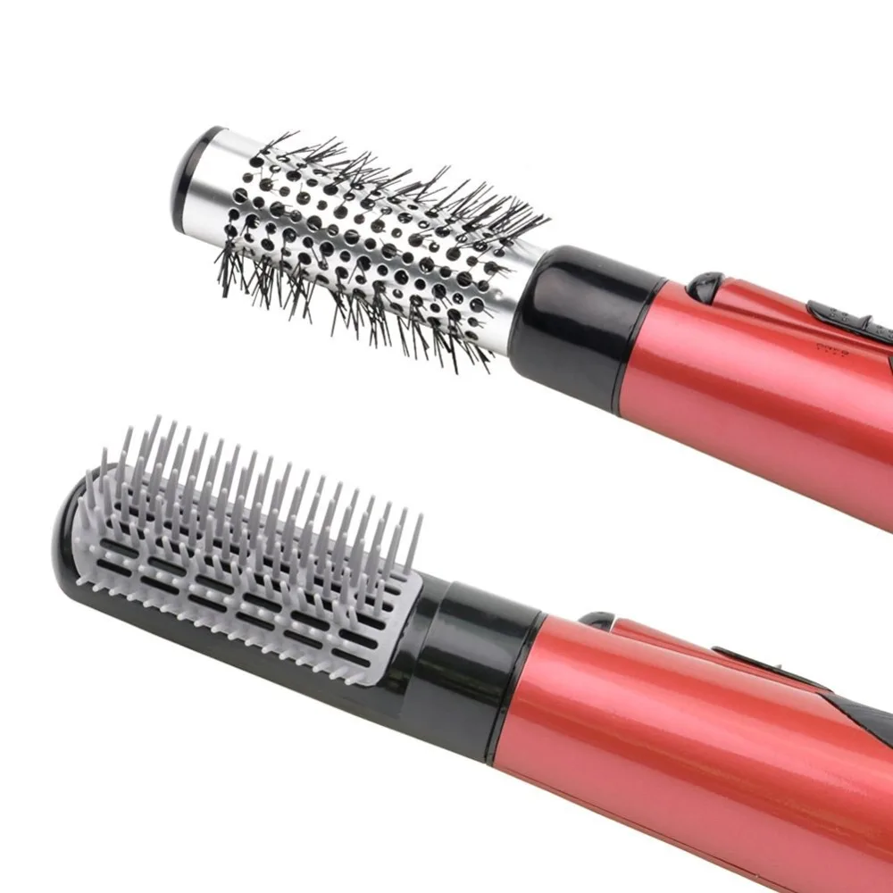 Многофункциональный фен для волос 7 в 1 расческа вьющихся и прямая 800 Вт набор