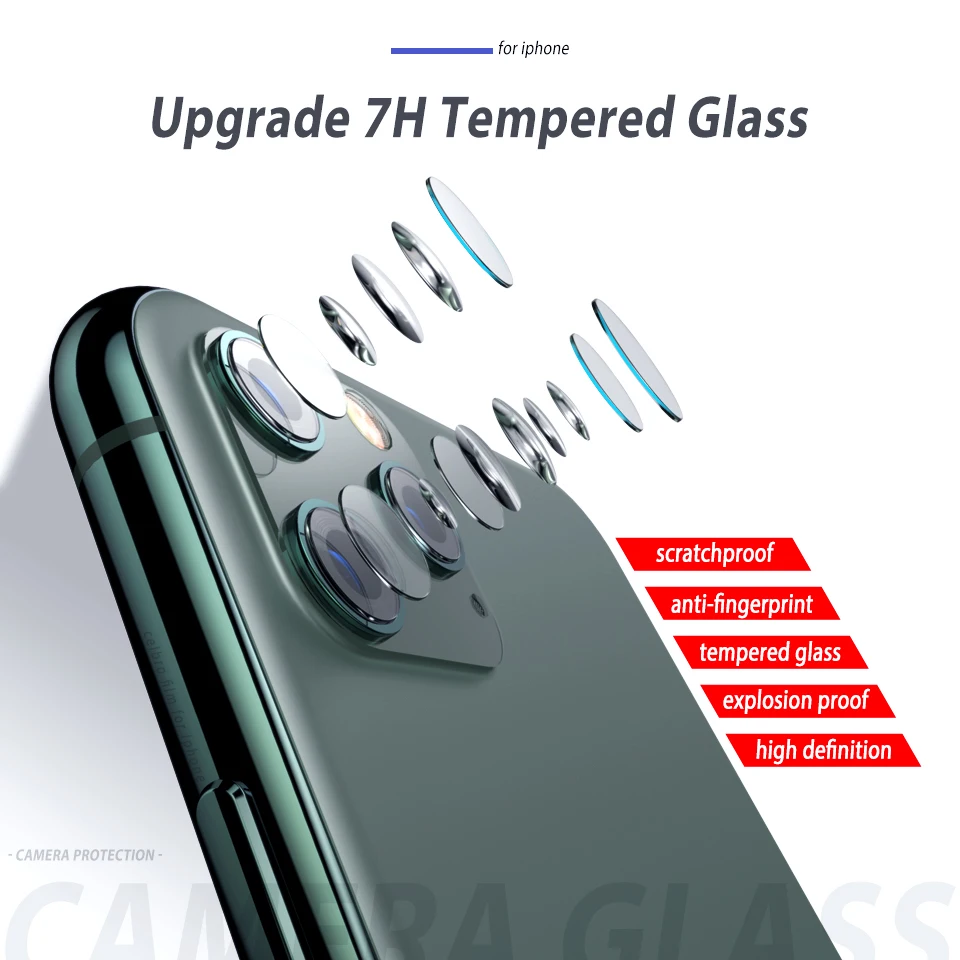 2019 для Iphone 11 Pro 11pro Max Защита камеры закаленное стекло объектива Стекло Iphone11 8 7 6s Plus