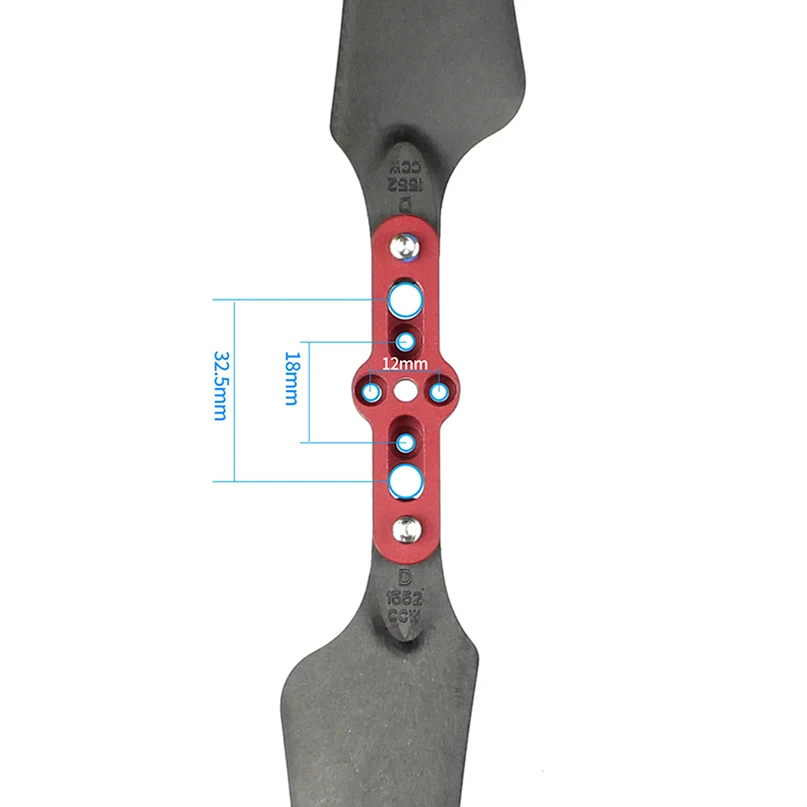 

Tarot Folding Clockwise anticlockwise CW CCW engineering plastics propeller with metal mount TL100D04