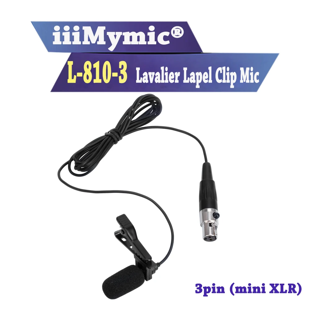 IiiMymic! Про большие звукопоглощающие концерты петличный микрофон для AKG