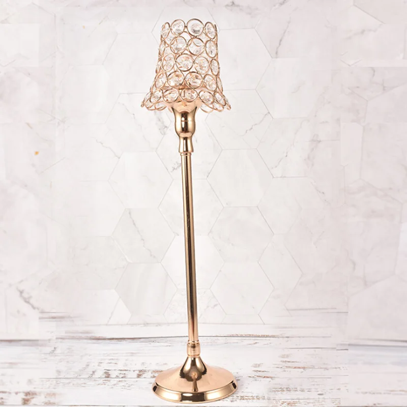 

Crystal Candle Holders Candlesticks Dining Room Wedding Table Centerpieces Candlesticks