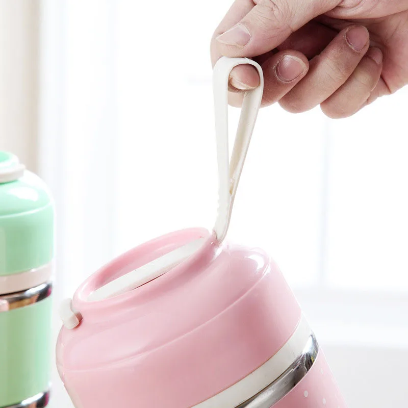 

Food Container Portable Thermal Lunch Box For Kids Office School Lunchbox Stainless Steel Leakproof Thermos Lunch Box Lancheira