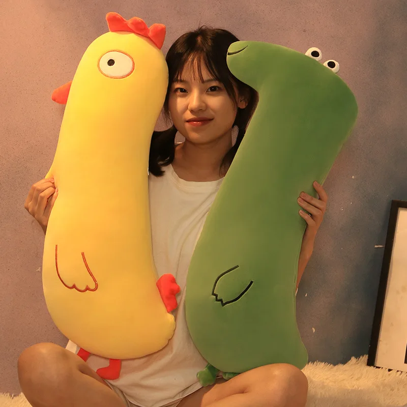 

60/90cm Creative Cartoon Plush Dinosaur Plush Toys Stuffed Animals Plush Dinosaur Pillow Duck Penguin Dolls Kids Boy Girls Gifts