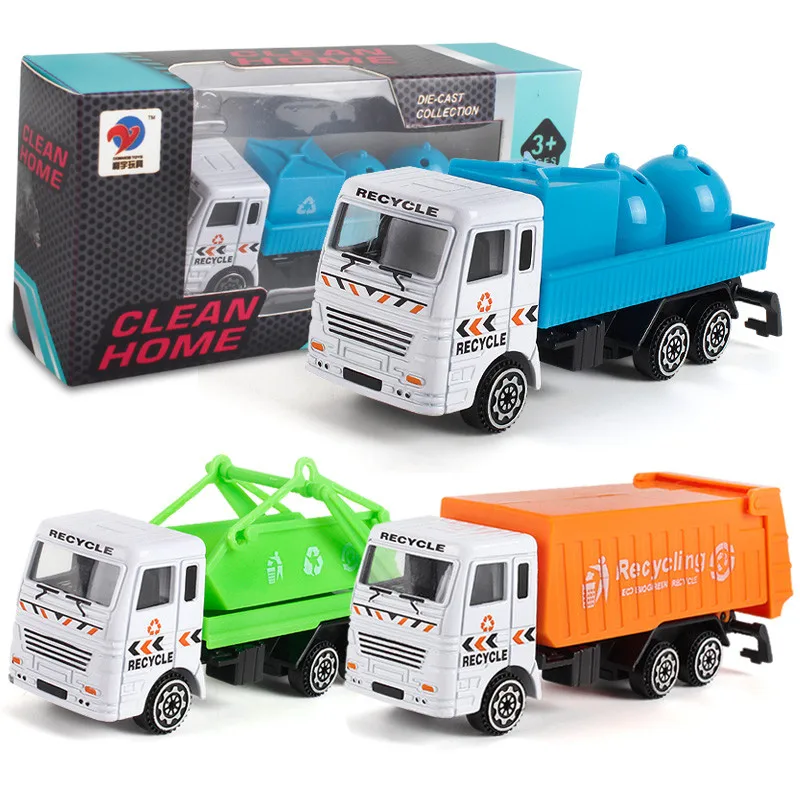 

Engineering Toy Mining Car Truck Children's Birthday Gift Garbage Truck Vehicle Toys For Children Boys Gift juguetes para niños