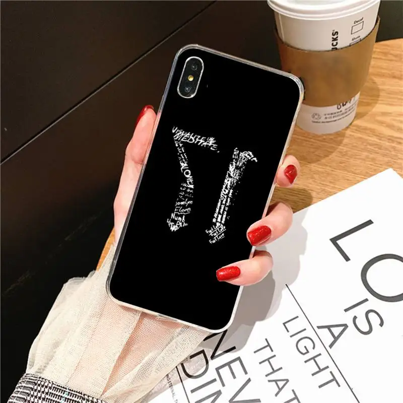 Чехол Rapper XXXTENTACION для телефона Iphone 7 8 Plus X Xs Max Xr 11 12 13 Mini Pro SE2 прозрачный мягкий чехол