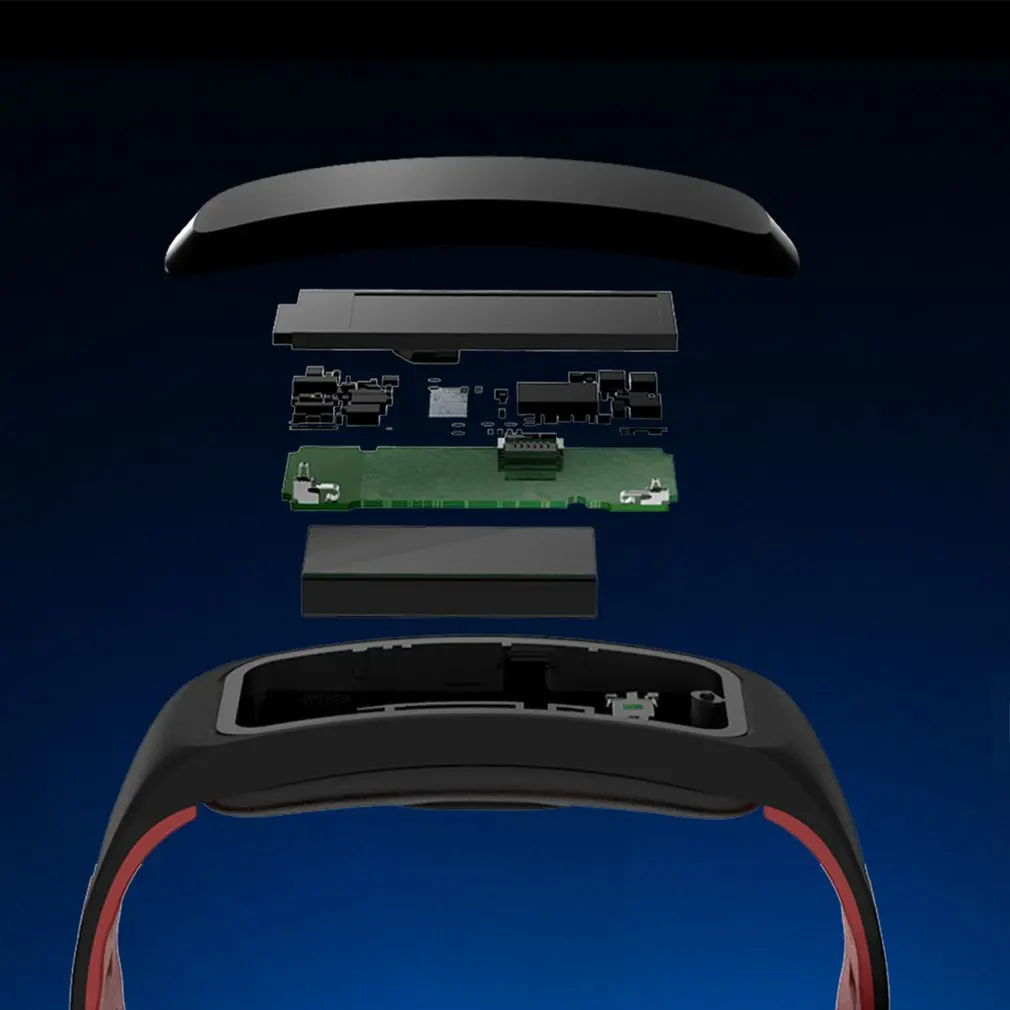 

OLOEY F4 Smart Bracelet Blood Oxygen Heart Rate Monitoring IP67 Sleep Fitness Monitoring Smart Watch For IOS Android Sport Watch