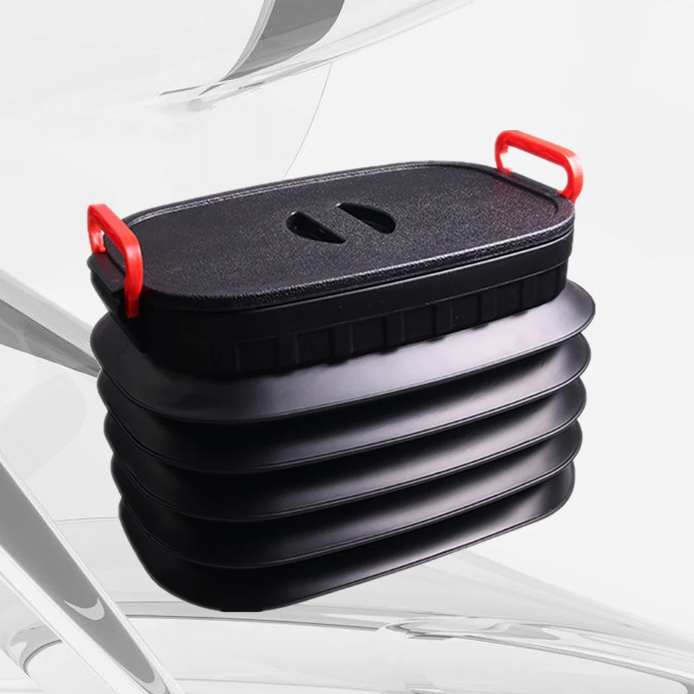 Пластиковый контейнер для мусора 1 шт. модный прочный выдвижной складной