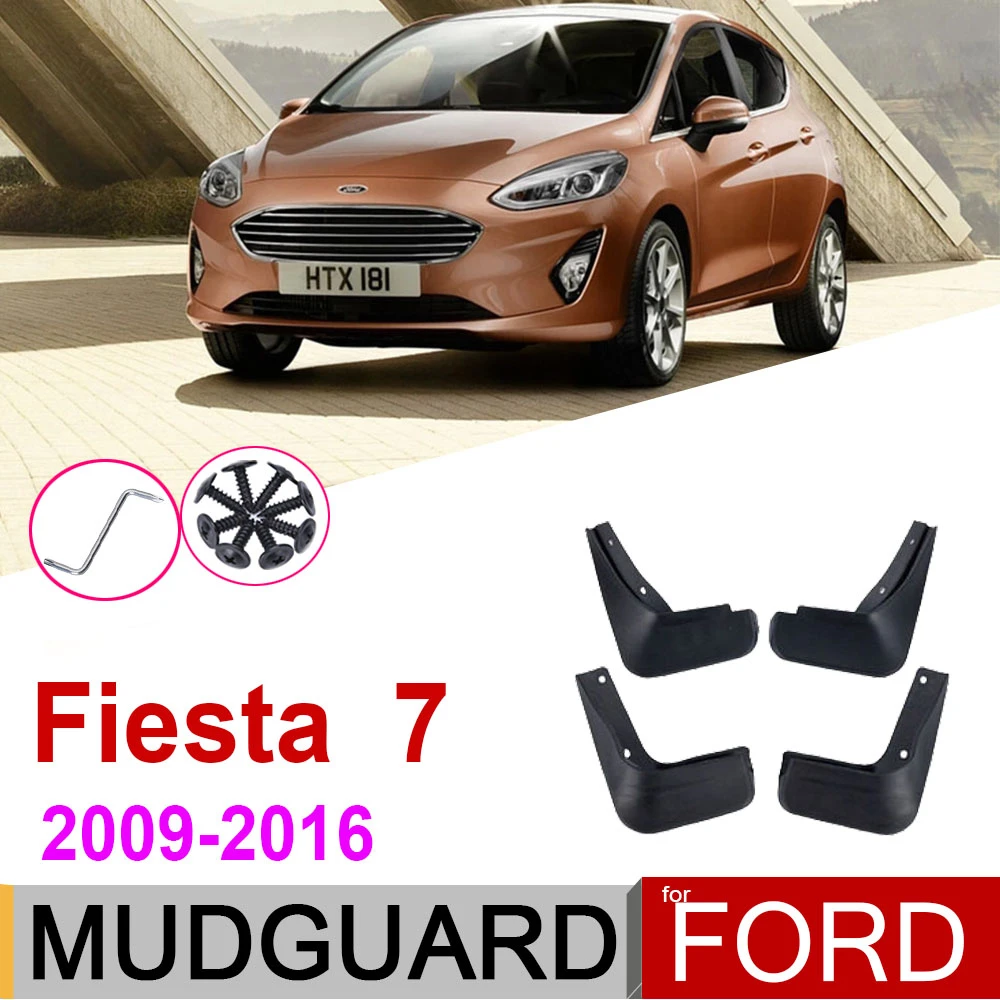 Брызговики для хэтчбека Ford Fiesta аксессуары 7 MK7 2016 ~ 2009 брызговики 2014 2013 2012 2011