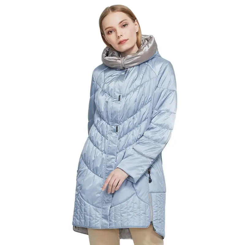 

jacket winter women coat Casual female Parkas Female Hooded Coats solid ukraine Plus Size fashion style best AM-5810