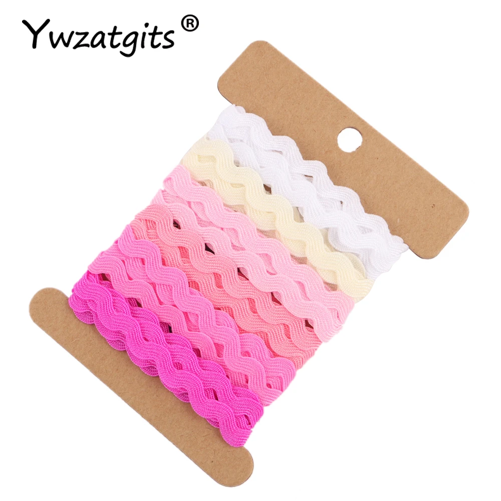 Ywzatgits 6 ярдов/партия Корсажная Лента Сделай Сам DIY бигуди для волос с бантом