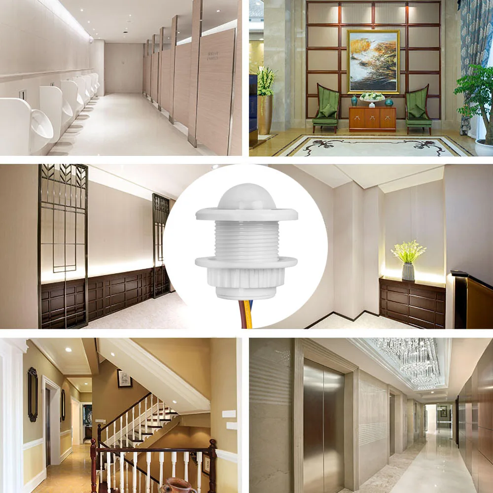 Датчик освесветильник для дома с регулируемой временной задержкой 110-220 В