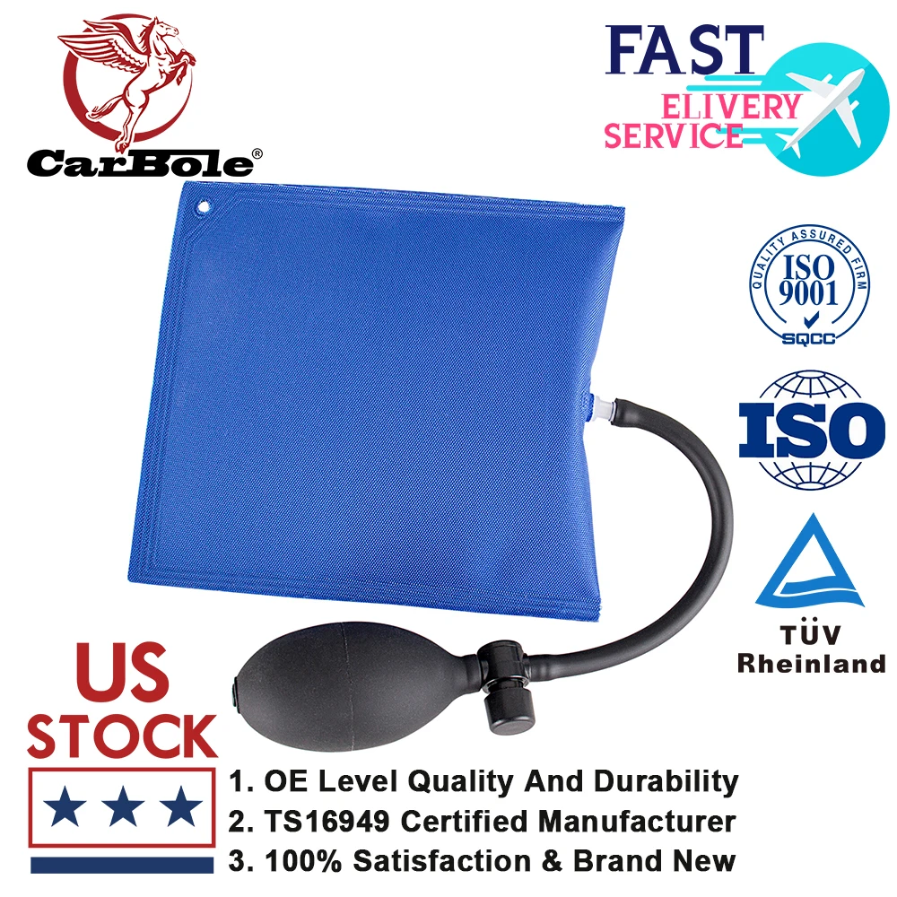 

Полезный автомобильный воздушный насос 5,8x6,7 дюйма, клиновидный надувной мешок, ручной инструмент для выравнивания дверей и окон