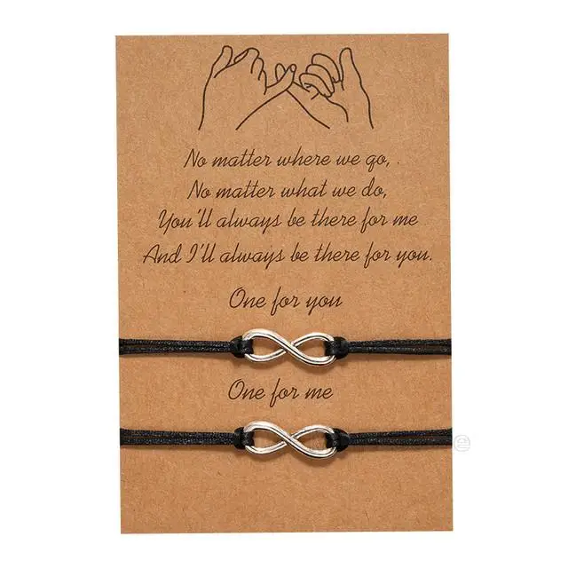 2 шт./компл. браслеты с подвесками в виде крошечного сердца для пары красные