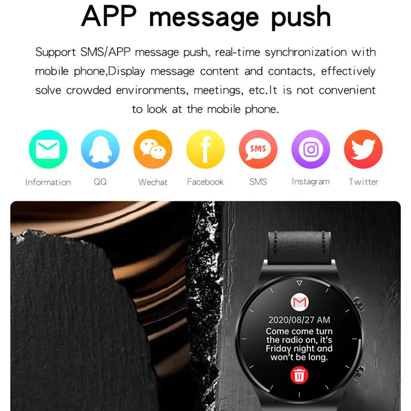 gt16 sprots smart watches bluetooth call ecg ppg whatsapp reminder blood pressure waterproof ip68 smartwatch wearable devices free global shipping