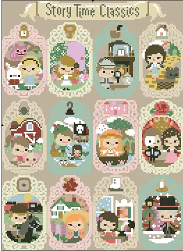 Коллекция DD Gold Набор для вышивки крестиком из хлопка с вышивкой класс истории