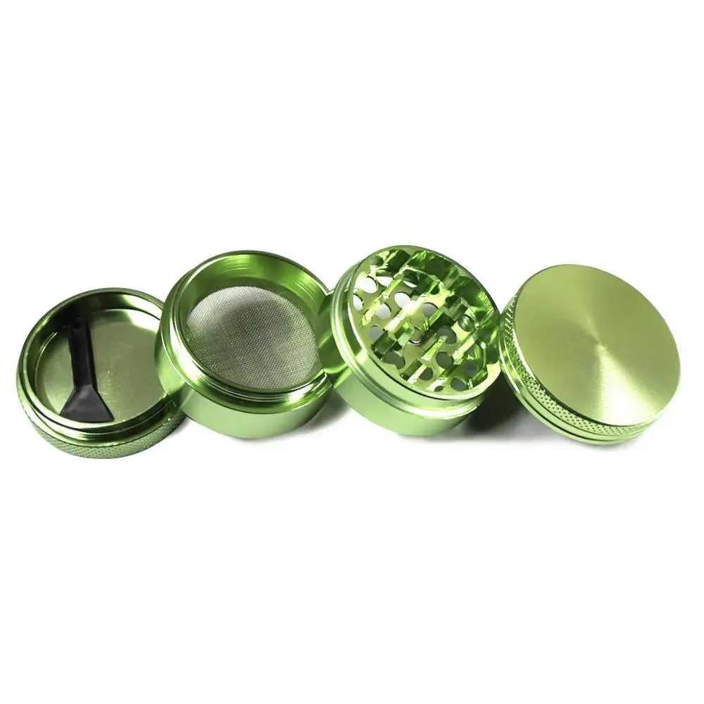 Алюминиевый измельчитель для трав Formax420 CNC 4 зажима 1 5 дюйма с пыльцеуловителем и