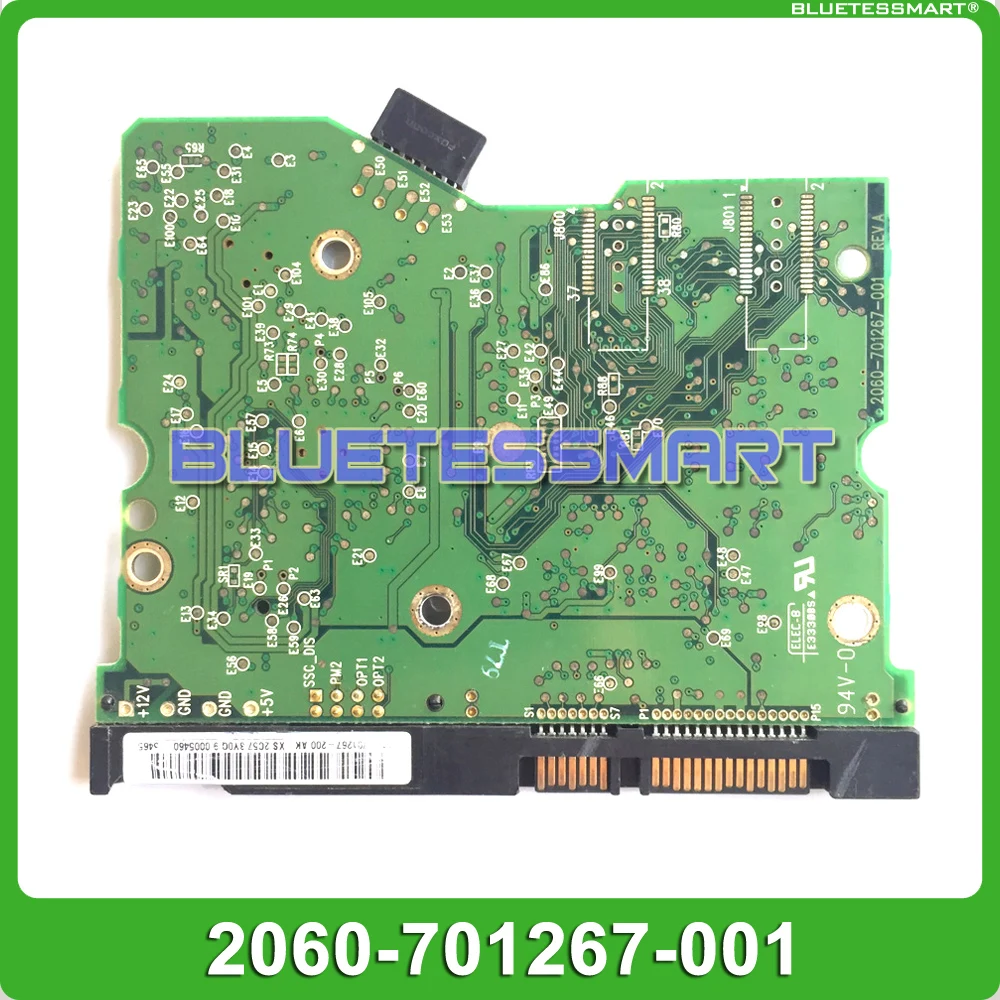 Материнская плата HDD PCB 2060 701267 001 REV A для WD 3 5 SATA восстановление данных жесткого