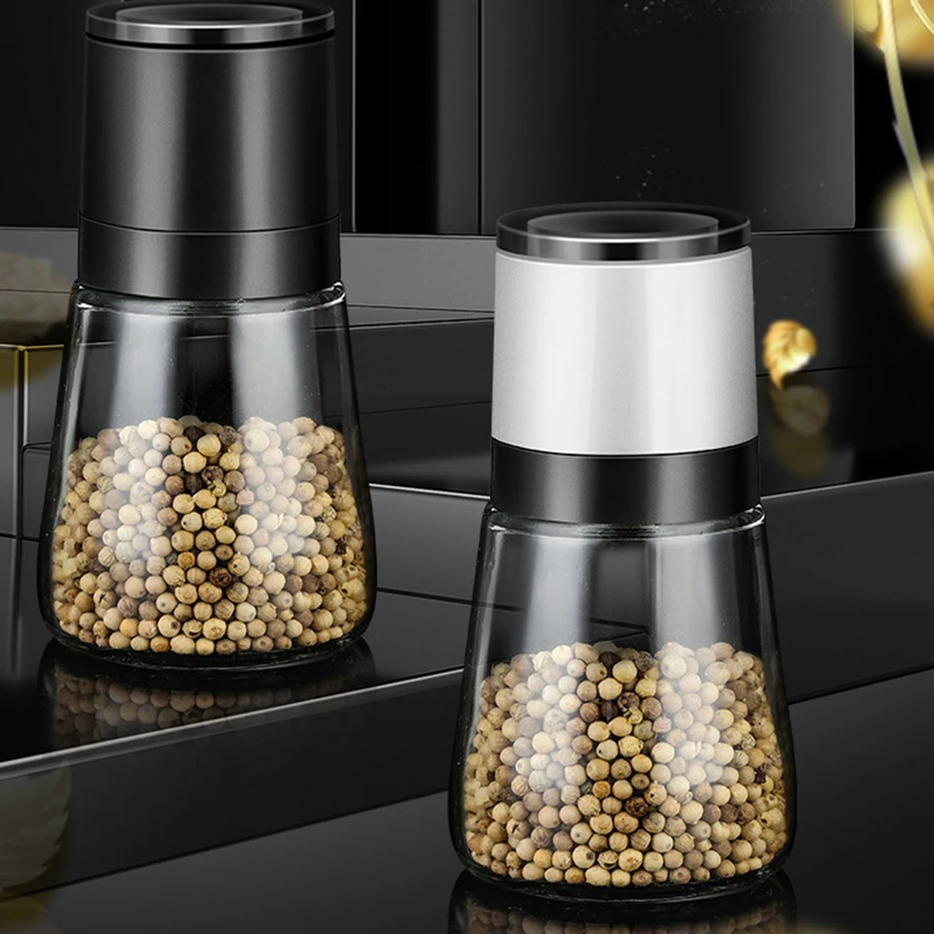 

Premium Manual Salt & Pepper Grinder Adjustable Coarseness Spice Mill Tool
