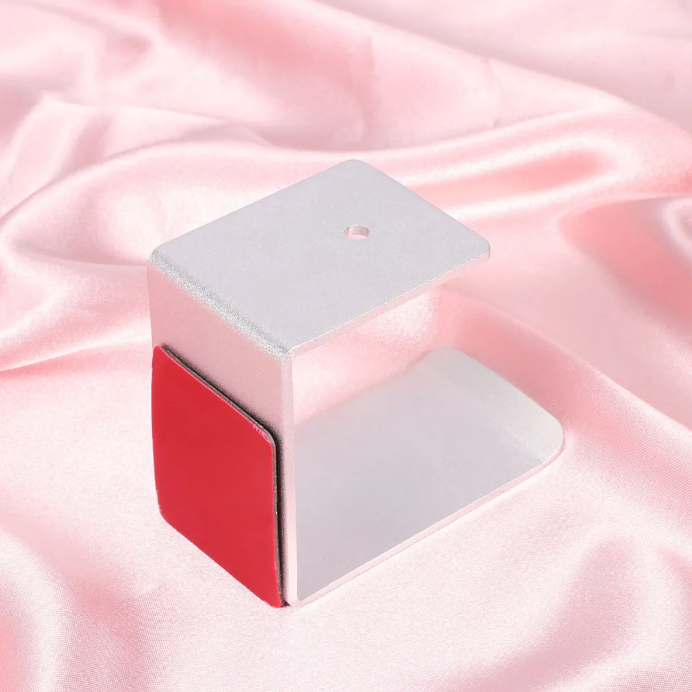 

Universal Headphone Hold Stand Back-adhesive Wall Mount Hanger Hook Aluminium Alloy Headset Shelf Rack Earphones Mount (Black)