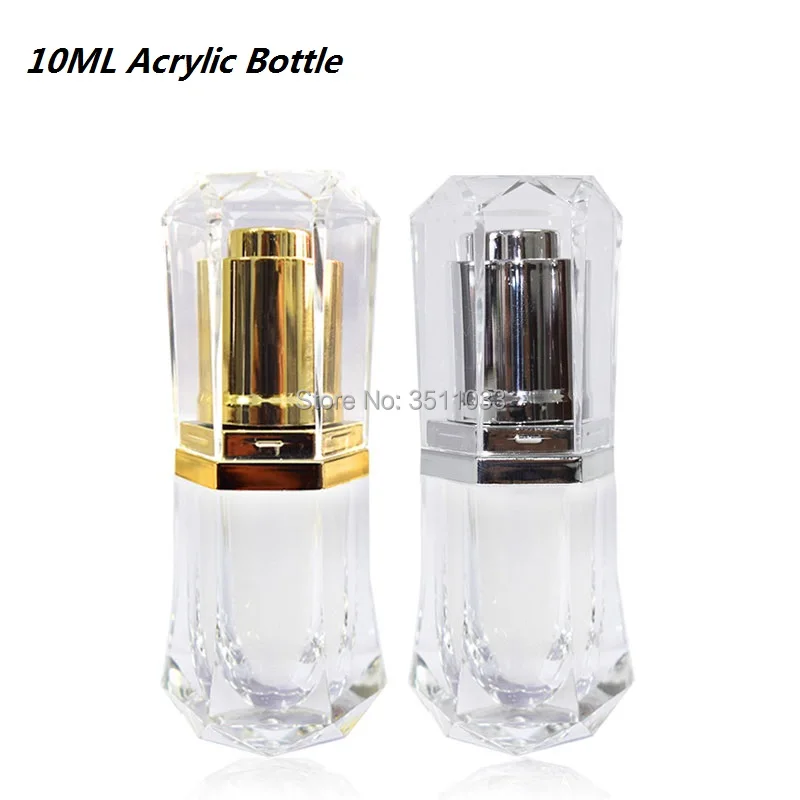 10 мл Роскошная Ретро Прозрачная бутылка эссенция татуировки масло пресс-бутылка