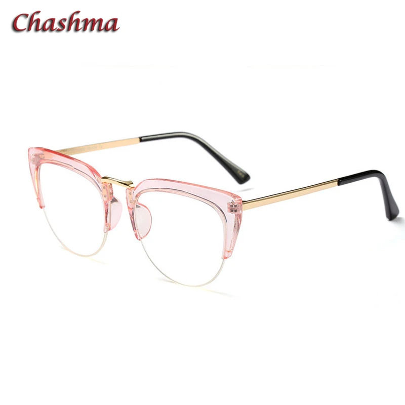 Женская оправа для очков Chashma очки кошачий глаз студентов модные по