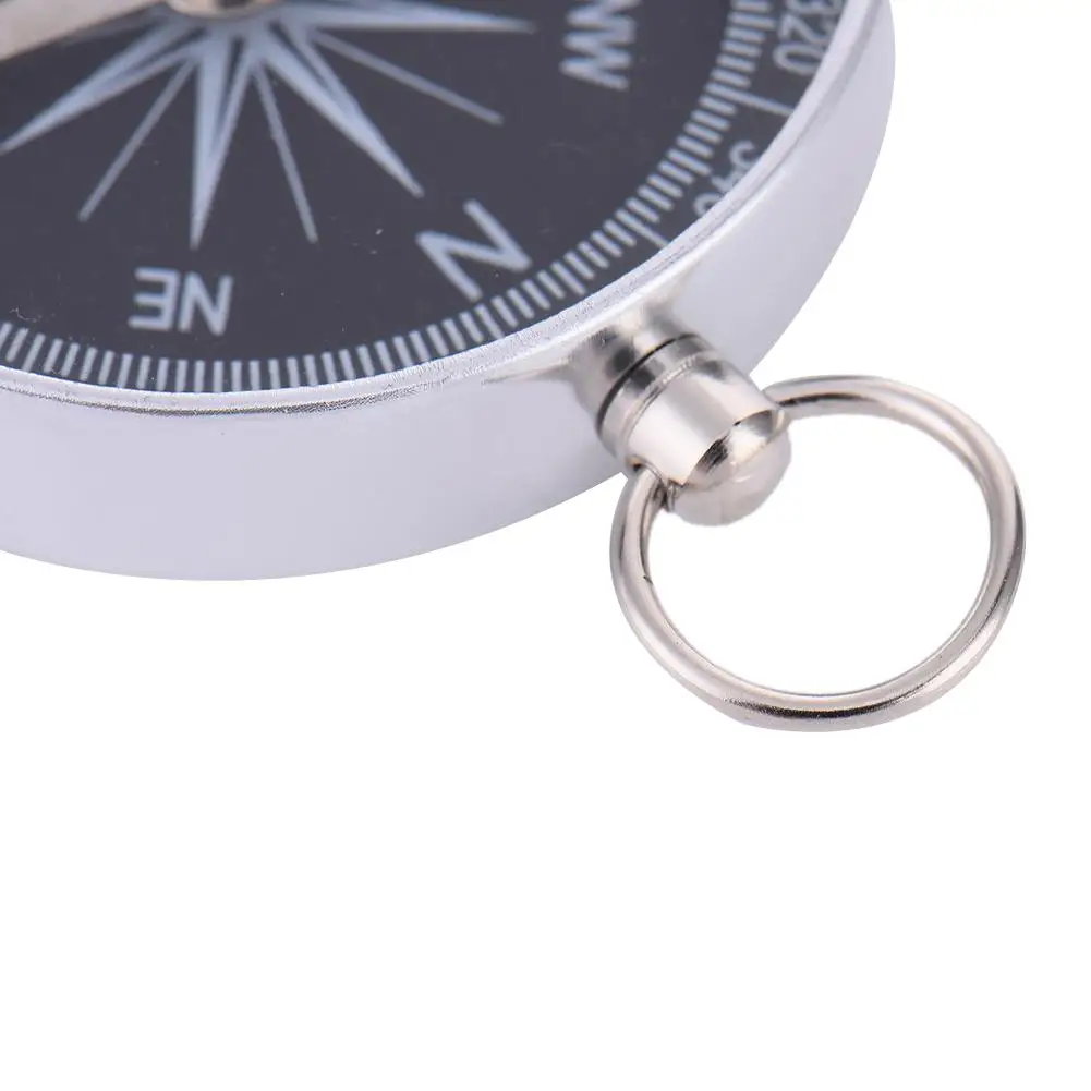 Portable Mini Precise Compass Key Ring Practical Guider for Camping Hiking North Navigation Survival Keychain Pendants | Спорт и