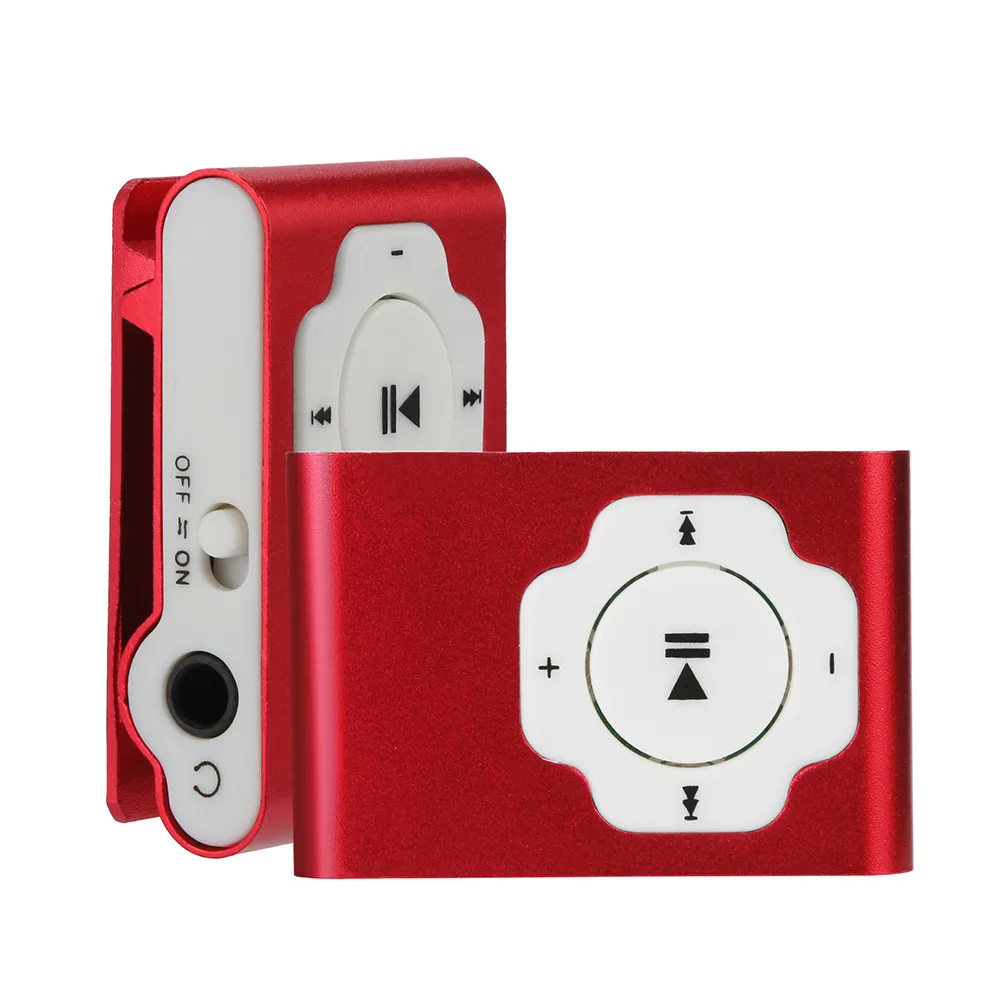 EPULA MP3 плеер Портативный USB музыкальный спортивный Поддержка Micro SD TF карта 32G
