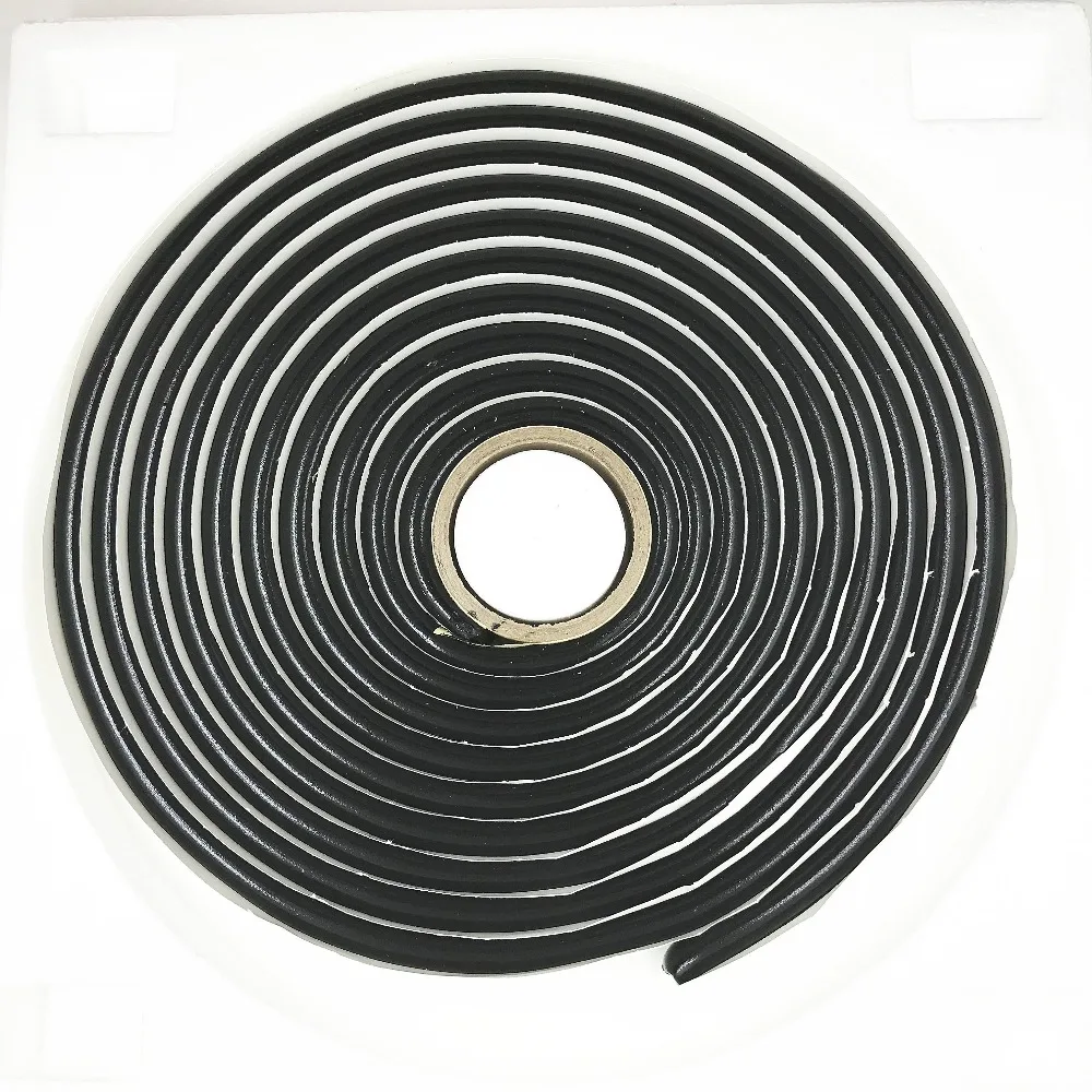 Самоклеящаяся черная змея JGAUT бутиловый синтетический каучуковый клей герметик