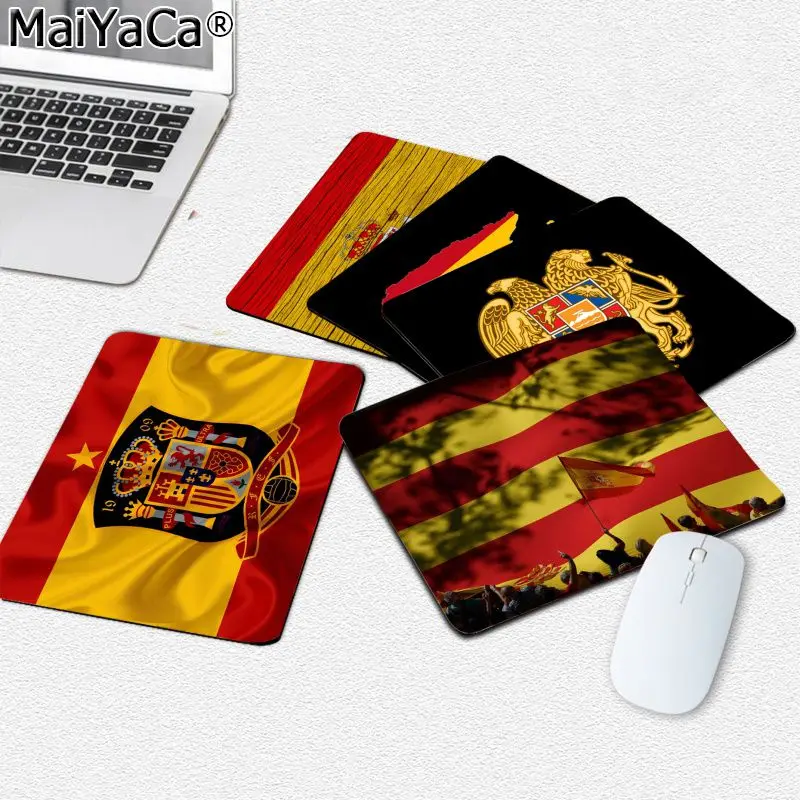 

MaiYaCa новый дизайн Испания Герб Флаг красивый коврик для мышки в стиле аниме Гладкий блокнот для письма настольные компьютеры Mate игровой ков...