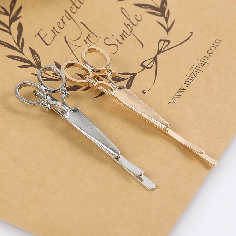 1 шт. женские металлические ножницы для волос |