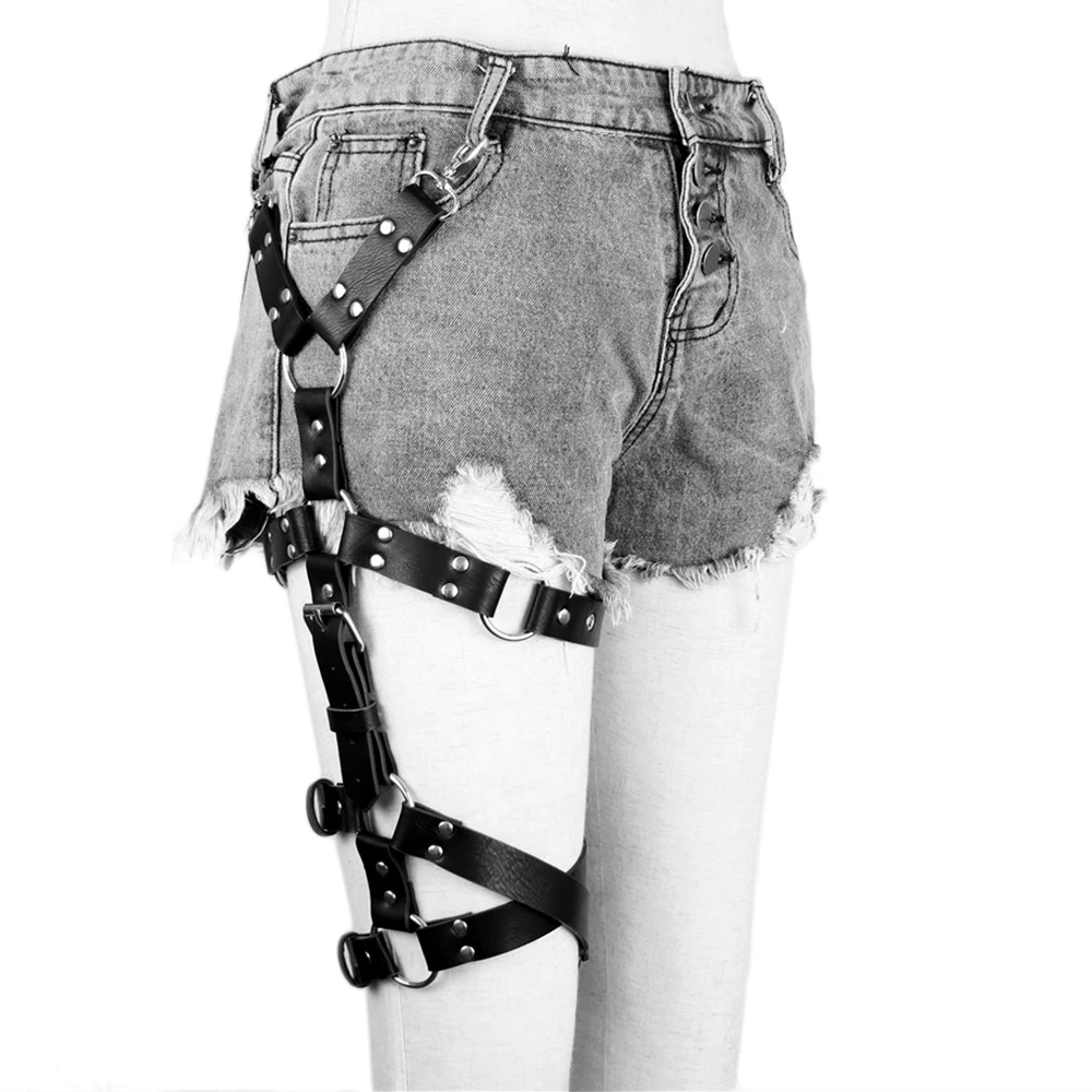 UYEE креативные сексуальные регулируемые кожаные ремни с крестом для женщин