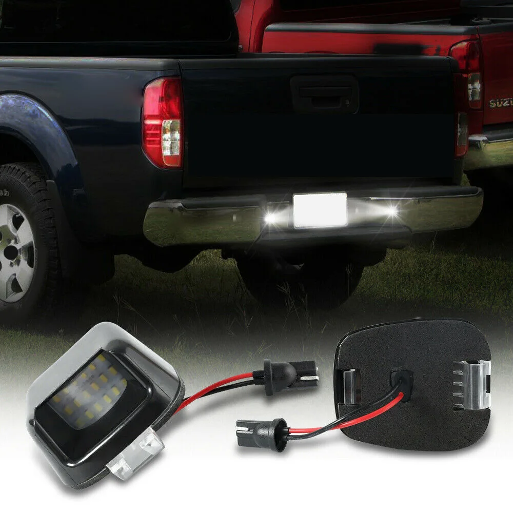 Для Nissan Frontier Xterra Equator 2009 2012 белый светодиодный светильник Ной знак 2x|Сигнальная