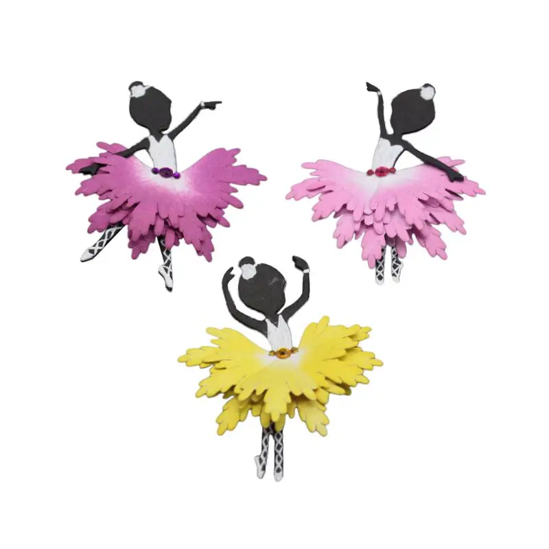 

Цветочная фея металлические режущие штампы трафарет для скрапбукинга "сделай сам" штамп для альбомов бумажные карты тиснение Ремесло Декор