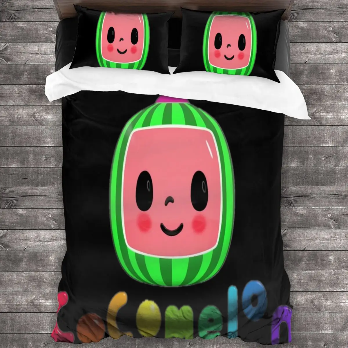 Cocomelon Комплект детских одеял для мальчиков и девочек постельного белья из мягкой